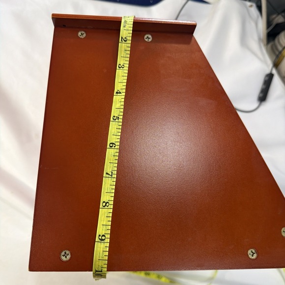 VINTAGE COLLECTIONS INC 14x10 ROOSTER DIASY FLOWERS WOODEN STORAGE BREAD BOX 1 - Picture 5 of 7